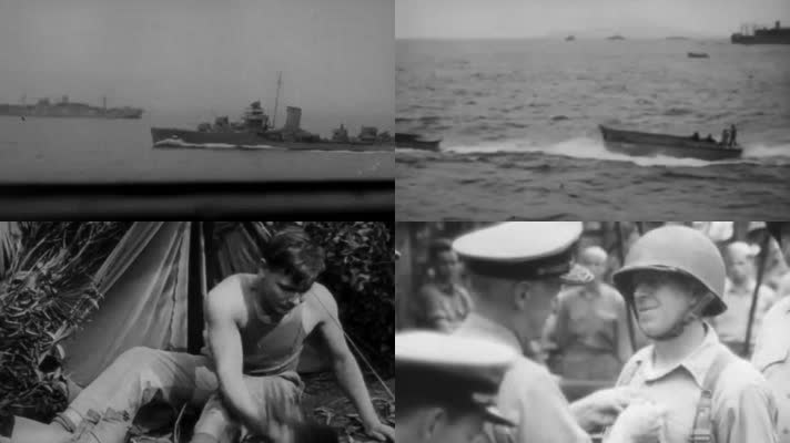 太平洋战场美军登陆瓜达尔卡纳尔瓜岛战役