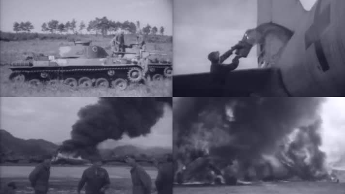 抗日战争日本投降缴获拆解销毁武器装备