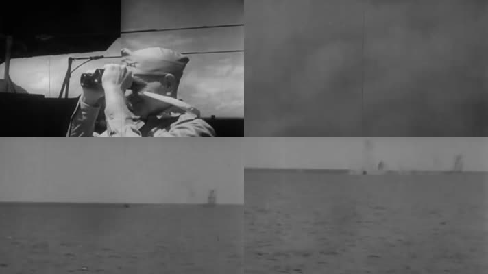 第二次世界大战太平洋战场美军俘虏日本海军