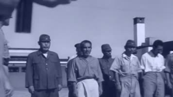 抗日战争胜利日军投降关押 看守战犯监狱