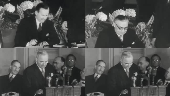 1949年杜鲁门总统签署大西洋防御条约