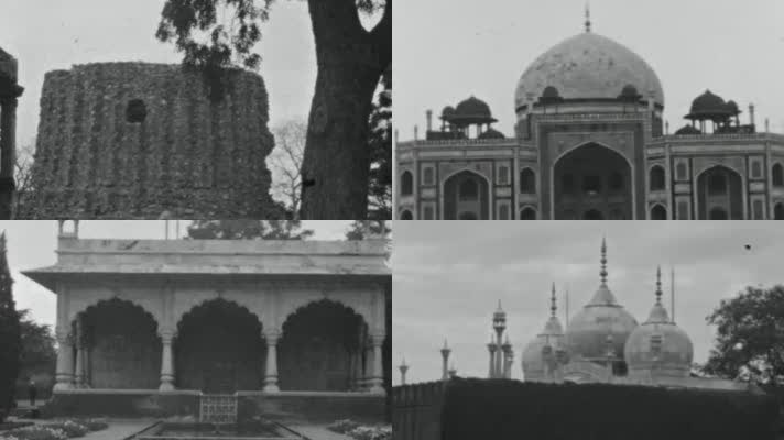 20年代印度新德里参观游览泰姬陵