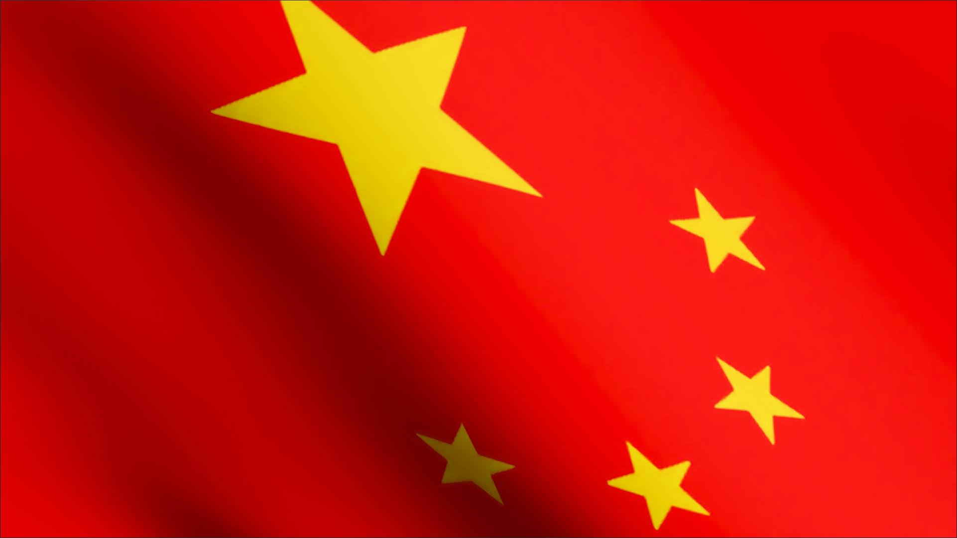 飘动的红旗转场（透明通道）视频素材