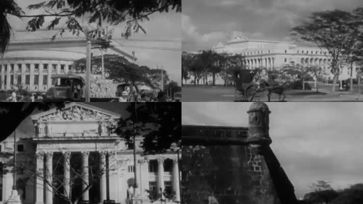 30年代马尼拉菲律宾国会大厦