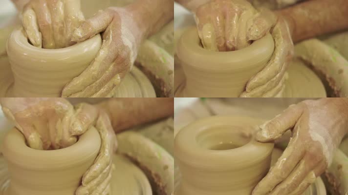 彩陶制作 彩陶  彩陶工艺 陶器 陶器加