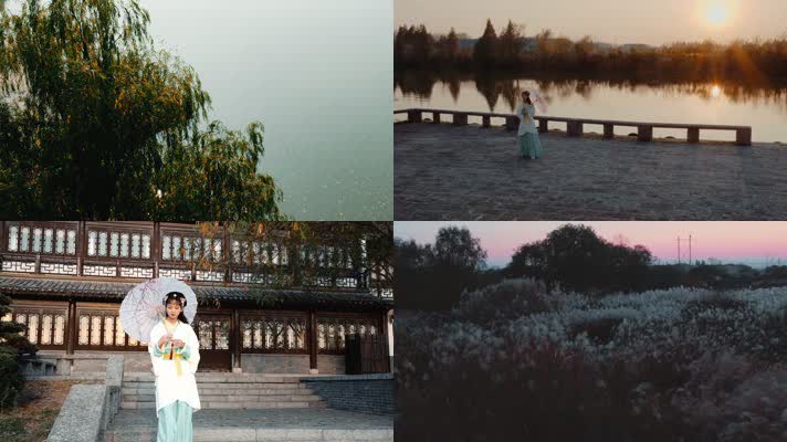 汉服美女古装中国风