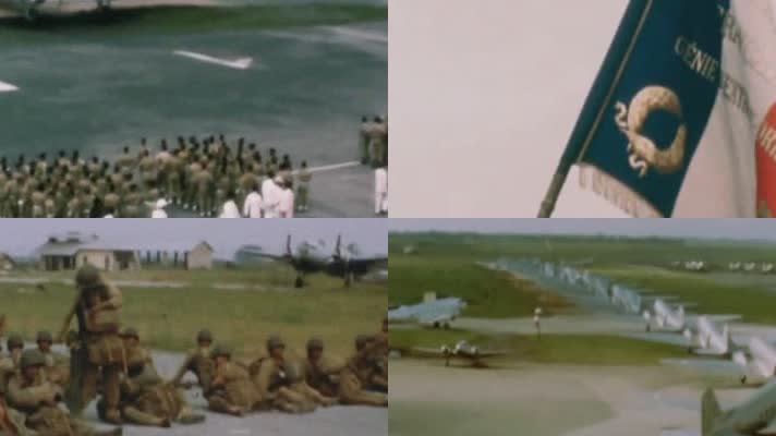 40年代法国远征军勒克莱入侵占领越南西贡