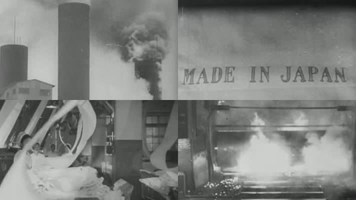 日本明治维新工业化革命纺织厂钢铁冶炼制造