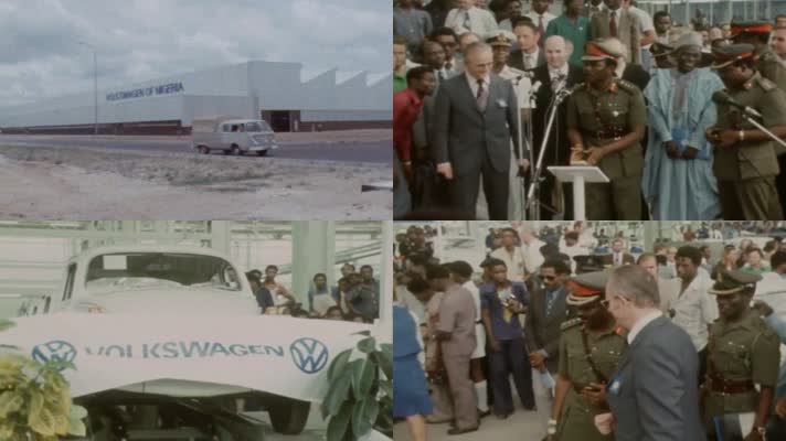 70年代德国援助援建非洲生产制造大众汽车