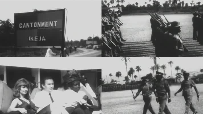 非洲战乱尼日利亚内战美国训练新兵军官指挥