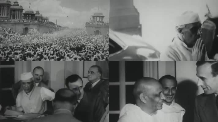 1947年尼赫鲁印度独立印巴分治总督蒙巴顿方