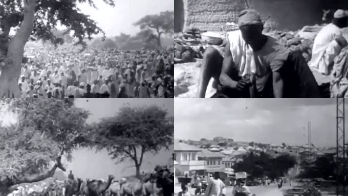 英国殖民地统治尼日利亚乡村城市街道居民