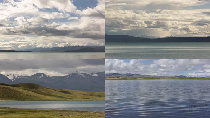 C玛旁雍错湖多角度4K实拍视频