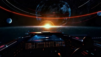 4k时空穿梭宇宙飞船驾驶创意素材(非真实) 4k时空穿梭宇宙飞船驾驶创意素材(非真实)