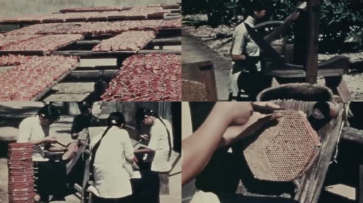 民族传统手工艺作坊生产加工制作鞭炮炮竹
