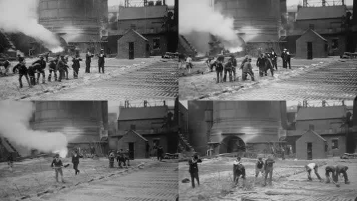 十九世纪英国纽卡斯尔钢铁厂工作劳动发展