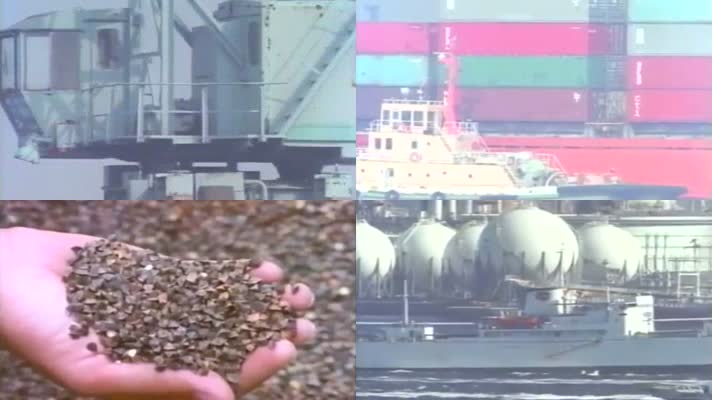 浦东港经济特区对外贸易装卸搬运集装箱