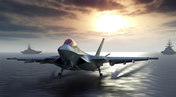 9.4k航母战斗编队 航空母舰轰炸机 创意唯美