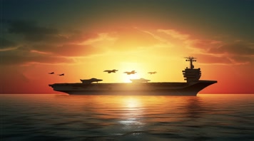 79.4k航母战斗编队 航空母舰轰炸机 创意唯美