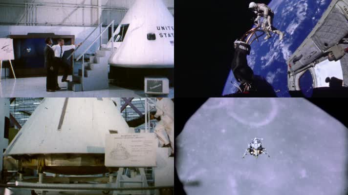 冷战美国阿波罗计划双子星座号航天器飞船