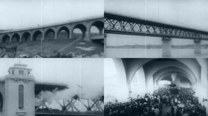 1957年武汉长江大桥全线通车庆祝仪式典礼