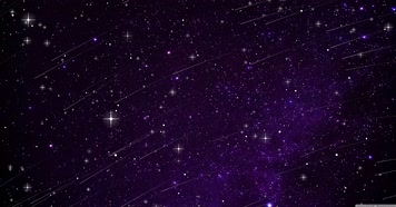 蓝色银河 流星 星空 唯美星空 宇宙