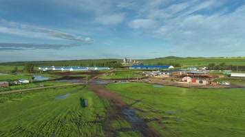 呼伦贝尔丘陵山区村庄农垦农场 农垦连队