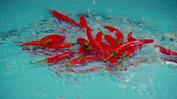 新鲜辣椒小米辣糟辣椒宣传片广告素材