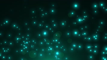 绿色粒子2发光粒子 萤光 精灵 舞台科技背景 金色星星