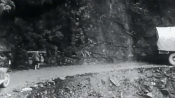 50年代 修筑青藏公路影像 50年代 修筑青藏公路影像