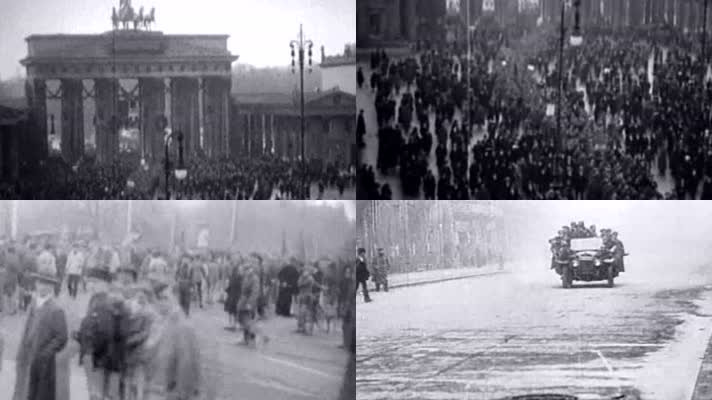 1919年德国柏林十一月革命推翻魏玛共和国