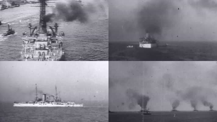 1900年八国联军舰队抵达天津炮轰大沽口之役
