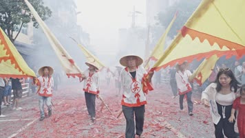 【原创】游街表演 蛇节 樟湖蛇王节