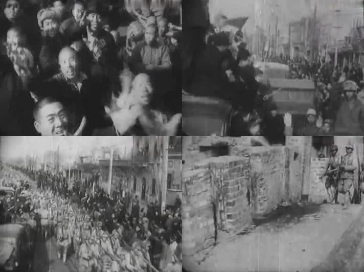1949年人民解放军北平入城式 (2)