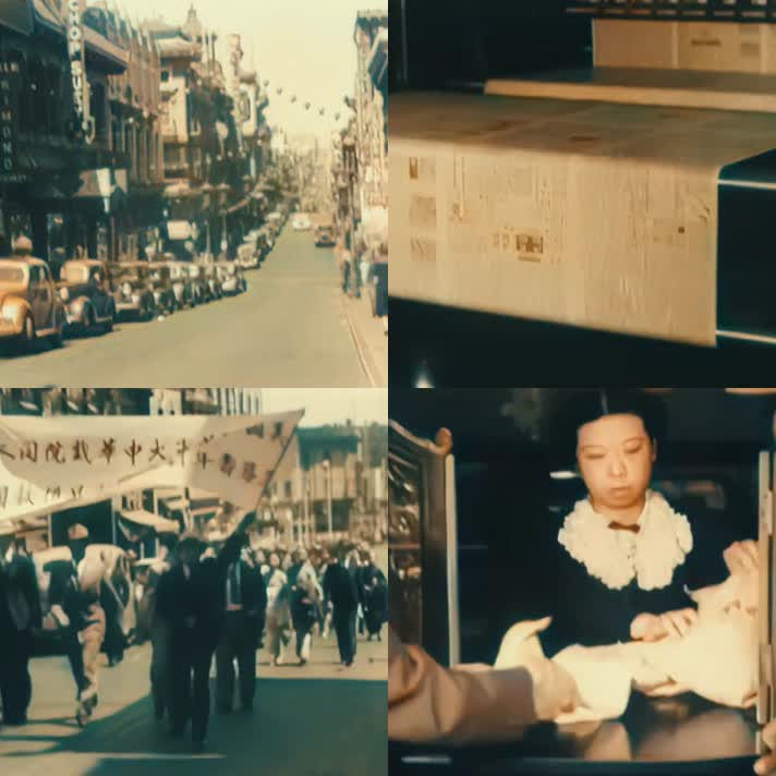 ｜1937年华人募捐支持抗战珍贵影像
