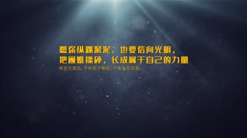 电影感大气励志文艺综艺字幕【无需插件】