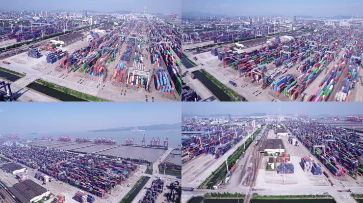 【原创】码头 集装箱 港口 出口贸易