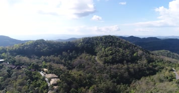 W云南普洱山林风景航拍4K