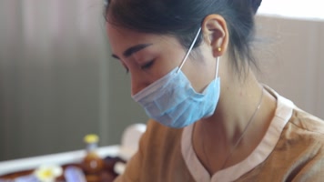 美容美体精致容颜 按摩