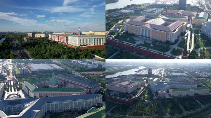 苏州桑田岛华为总部超多角度航拍