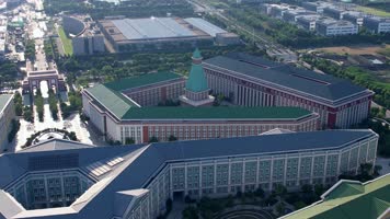 苏州桑田岛华为总部超多角度航拍