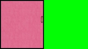 绿幕抠像滑动门视频，绿屏开门关门绿布素材
