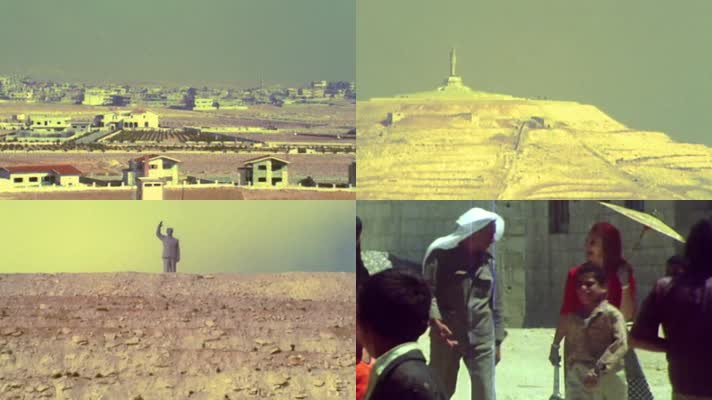 70年代叙利亚大马士革城市建筑店铺