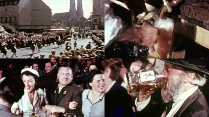 40年代德国慕尼黑啤酒节
