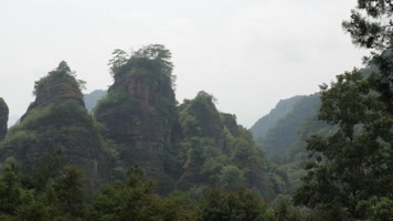 S7安徽省黄山市齐云山深山密林鸟语虫鸣