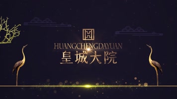 Z063 地产广告文字片头落版