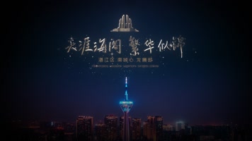 Z087 地产广告文字片头落版