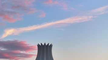 第20届中国东盟博览会会展中心晚霞