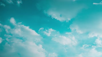 4K仰拍天空云朵延时摄影