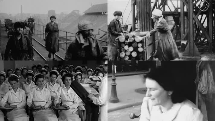 30年代妇女女性女工女权参军解放工作劳动